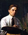 Joseph Kleitsch Self Portrait painting